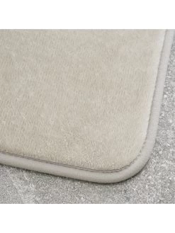 Catherine Lansfield Anti Bacterial Memory Foam Bath Mat & Pedestal Mat Set 10 Catherine Lansfield Anti Bacterial Memory Foam Bath Mat & Pedestal Mat Set -Home Comprehensive TFENK SQ3 0000000003 NATURAL SLd1