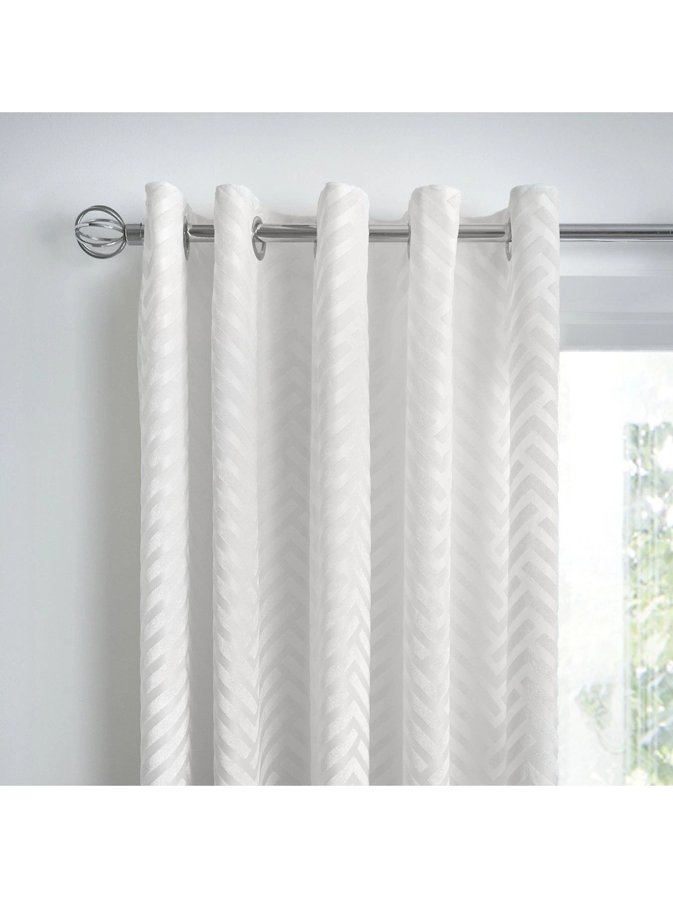 By Caprice Faye Eyelet Lined Curtains 5 By Caprice Faye Eyelet Lined Curtains - Image 3