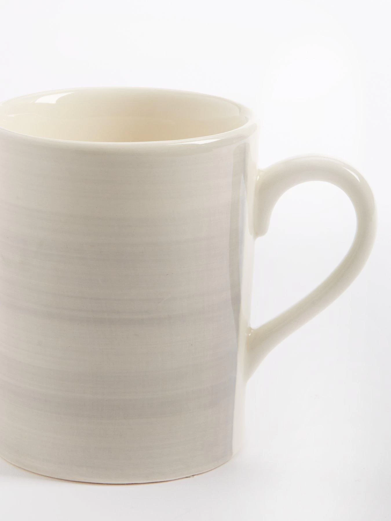 Very Home Harmony Spinwash 4 Piece Mug Set - Grey 6 Very Home Harmony Spinwash 4 Piece Mug Set - Grey - Image 4