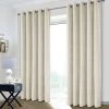 Very Home Valentina Embossed Velour Blackout Eyelet Curtains 1 Very Home Valentina Embossed Velour Blackout Eyelet Curtains -Home Comprehensive TRRLR SQ1 0000000003 NATURAL SLf
