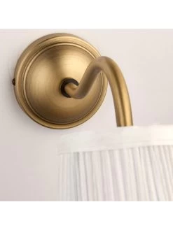 Very Home Eliza Wall Light -Home Comprehensive TRXJ9 SQ4 0000014890 ANTIQUE BRASS WHITE SLd1