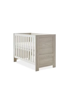Obaby Nika Mini 3-Piece Room Set - Grey Wash/White -Home Comprehensive TTEKQ SQ4 0000000361 WHITE GREY SLd