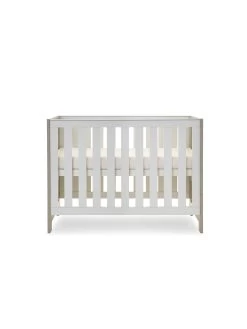 Obaby Nika Mini 3-Piece Room Set - Grey Wash/White -Home Comprehensive TTEKQ SQ5 0000000361 WHITE GREY SLd1