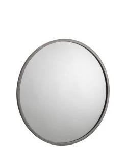 Julian Bowen Octave Round Mirror In PewterÂ