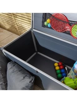 Rowlinson Airevale 4x2 ft Cushion Box Garden Storage - Dark Grey -Home Comprehensive TVN4G SQ3 0000000088 NO COLOR SLd1