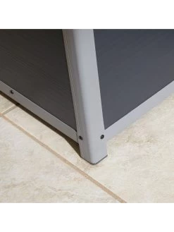 Rowlinson Airevale 4x2 ft Cushion Box Garden Storage - Dark Grey -Home Comprehensive TVN4G SQ5 0000000088 NO COLOR SLd3