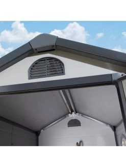 Rowlinson Airevale 4 X 6ft Apex Plastic Shed - Light Grey 11 Rowlinson Airevale 4 X 6ft Apex Plastic Shed - Light Grey -Home Comprehensive TVNGG SQ4 0000000088 NO COLOR SLd2
