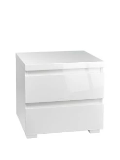 LPD Furniture Puro 2 Drawer Bedside