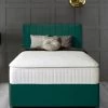 Shire Beds Liberty Velvet Padded Superking Headboard -Home Comprehensive TXCDN SQ1 0000001836 EMERALD RSr