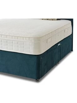 Shire Beds Liberty 1000 Memory Double 4 Dr Divan -Home Comprehensive TY4UR SQ5 0000001836 EMERALD SLd2