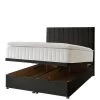 Shire Beds Liberty 1000 Pillowtop Ottoman Storage Divan Bed -Home Comprehensive TY4V3 SQ1 0000000004 BLACK SLa