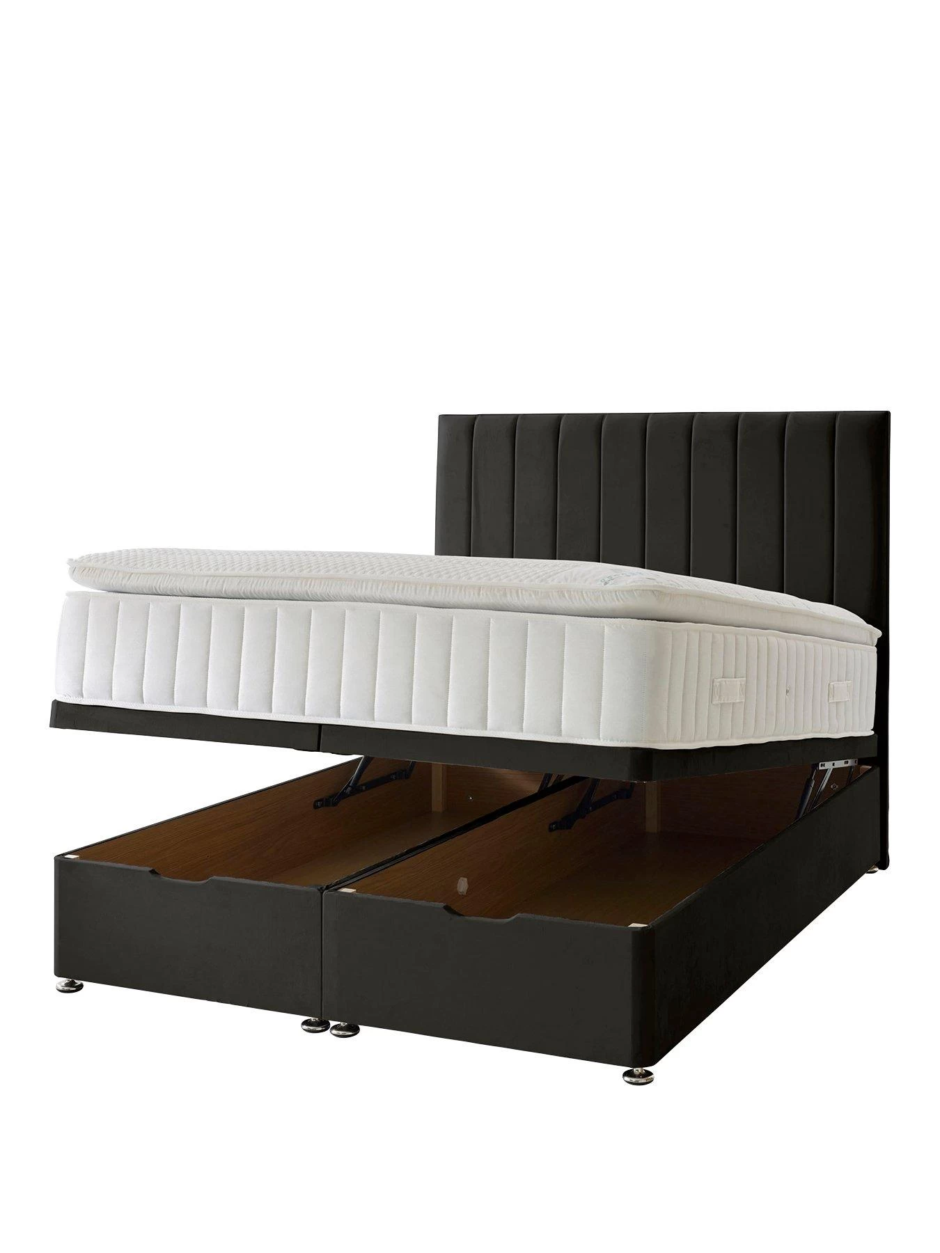 Shire Beds Liberty 1000 Pillowtop Ottoman Storage Divan Bed 3 Shire Beds Liberty 1000 Pillowtop Ottoman Storage Divan Bed