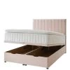 Shire Beds Liberty 1000 P/top Ottoman Dbl Divan -Home Comprehensive TY4VM SQ1 0000000591 BLUSH SLa
