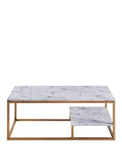 Teamson Home Marmo Coffee Table -Home Comprehensive TY4YC SQ2 0000000013 WHITE SLf