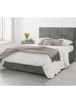 Aspire Cain Ottoman Storage Bed Frame 11 Aspire Cain Ottoman Storage Bed Frame -Home Comprehensive U4AAT SQ3 0000000850 GRANITE SLd