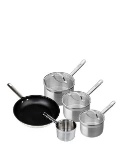 Denby Stainless Steel 5 Piece Pan Set