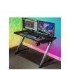 X Rocker Lynx RGB LED Gaming Desk  -Home Comprehensive U7JKL SQ1 0000000005 GREY SLf