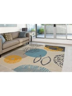 Creation Woodland Carved Rug -Home Comprehensive U9KTX SQ2 0000000029 MULTI RSr