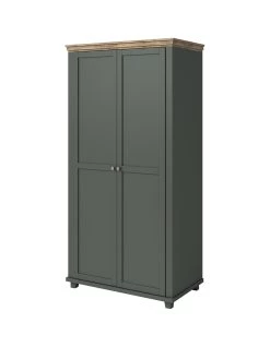 Very Home Evora 2 Door Wardrobe 9 Very Home Evora 2 Door Wardrobe -Home Comprehensive U9P6W SQ3 0000016619 GREEN OAK SLa