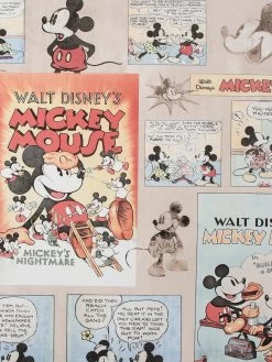 Disney  Mickey Mouse Vintage Episode Wallpaper -Home Comprehensive UA9U4 SQ3 0000000029 MULTI SLd1
