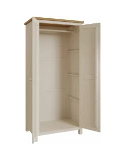 K-Interiors Fontana2 Door Wardrobe -Home Comprehensive UCYDD SQ3 0000000311 GREY OAK SLa