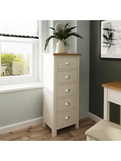 K-Interiors Fontana 5 Drawer Tall Boy 8 K-Interiors Fontana 5 Drawer Tall Boy -Home Comprehensive UCYMN SQ2 0000000311 GREY OAK RSr