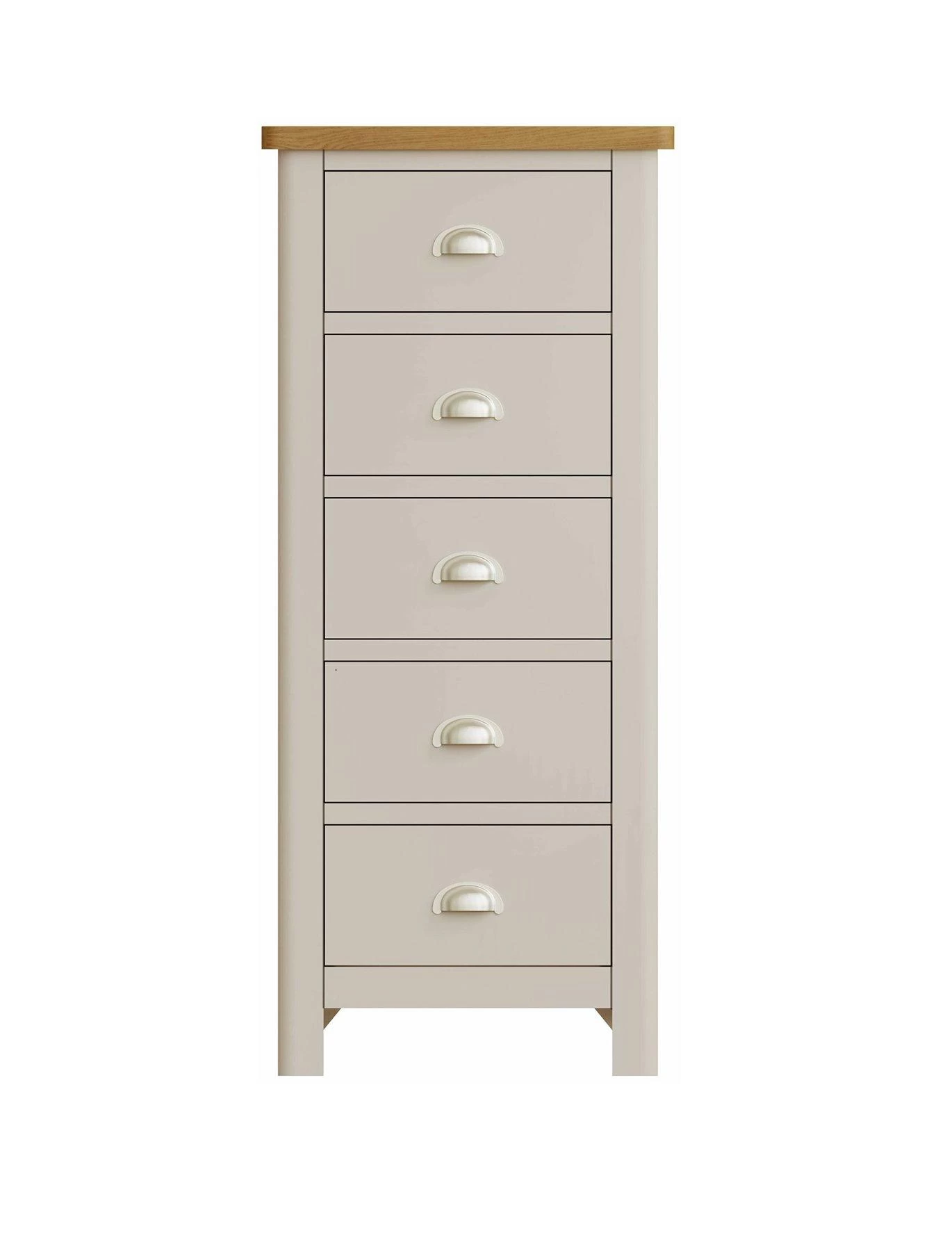 K-Interiors Fontana 5 Drawer Tall Boy 5 K-Interiors Fontana 5 Drawer Tall Boy - Image 3