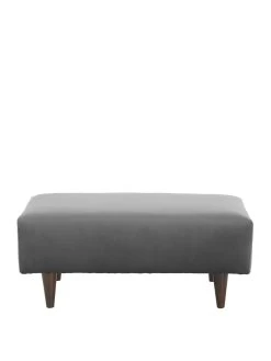 Very Home Pasha Fabric Footstool - Grey