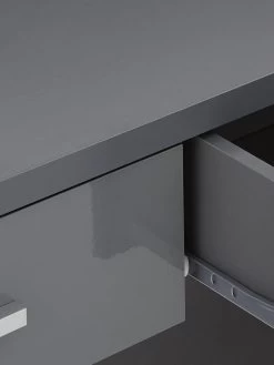 Very Home Prague Gloss Drawers Dressing Table 12 Very Home Prague Gloss Drawers Dressing Table -Home Comprehensive UHQG6 SQ5 0000000563 GREY GLOSS SLd1