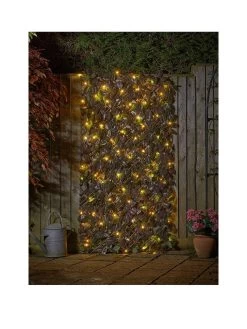 Smart Solar 75 LED Solar In-Lit Purple Haze Trellis 180 X 90 Cm