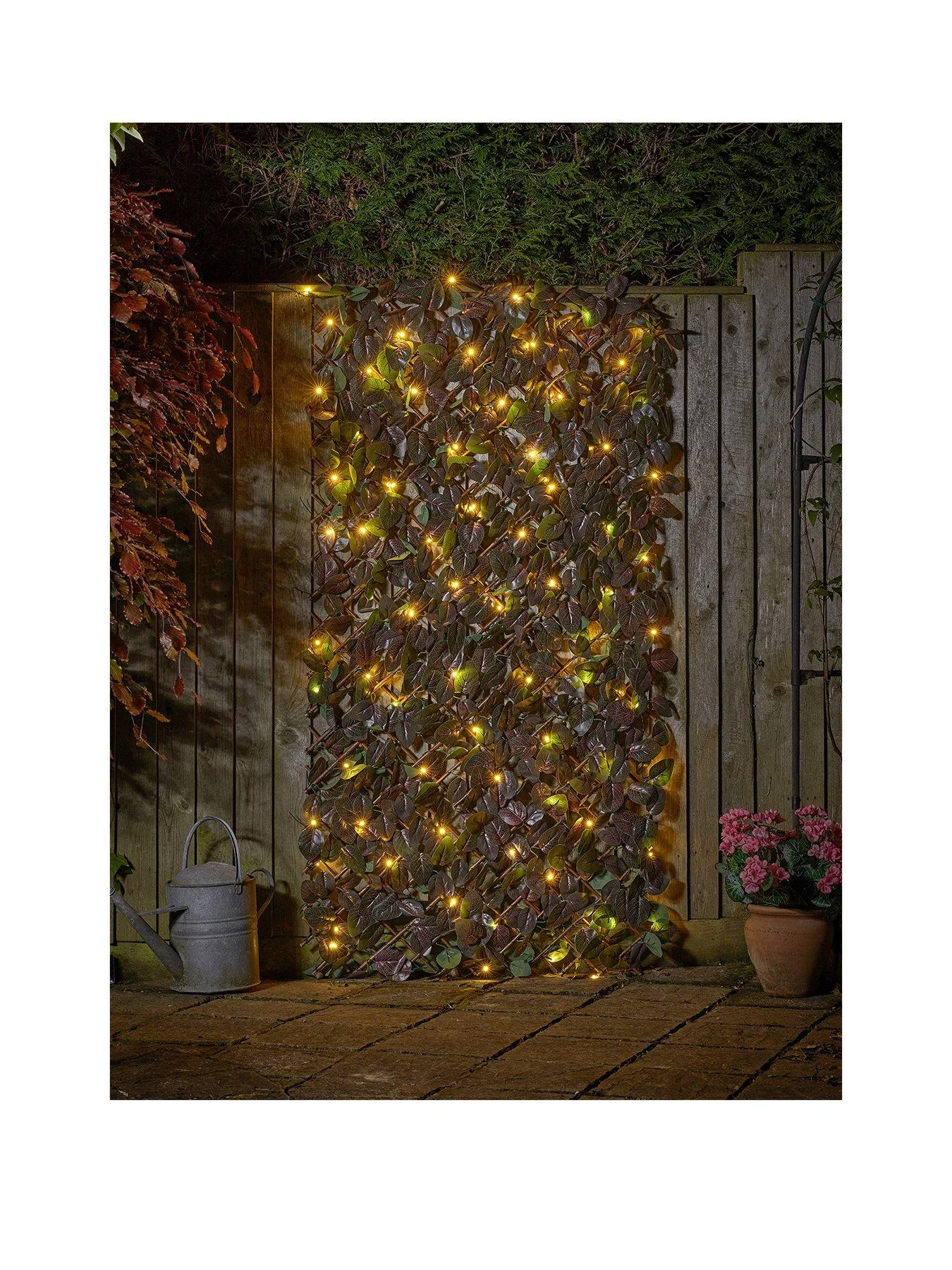 Smart Solar 75 LED Solar In-Lit Purple Haze Trellis 180 X 90 Cm 3 Smart Solar 75 LED Solar In-Lit Purple Haze Trellis 180 X 90 Cm