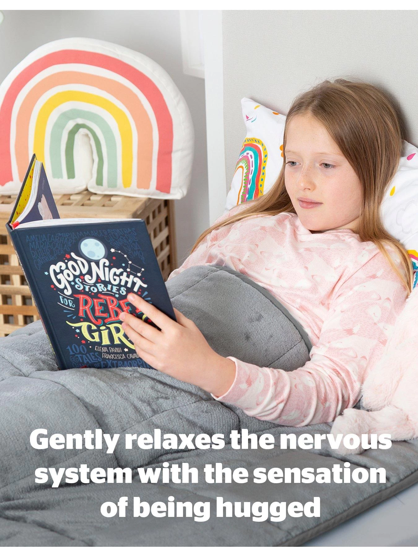 Silentnight Wellbeing Weighted Blanket 3kg - Grey 4 Silentnight Wellbeing Weighted Blanket 3kg - Grey - Image 2