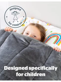Silentnight Wellbeing Weighted Blanket 3kg - Grey 10 Silentnight Wellbeing Weighted Blanket 3kg - Grey -Home Comprehensive UJUJK SQ3 0000000005 GREY SLd1