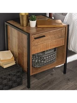 LPD Furniture Hoxton Bedside Cabinet