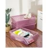 Wham Set Of 3 Pink Crystal 32-Litre Plastic Storage Boxes 