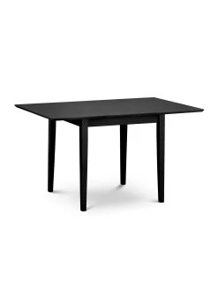 Julian Bowen Rufford 80-120 Cm Extending Dining Table - Black -Home Comprehensive UPTY5 SQ4 0000000004 BLACK SLd