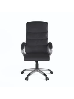 Alphason Hampton Leather Office Chair - Black -Home Comprehensive UQJR5 SQ3 0000000004 BLACK SLd