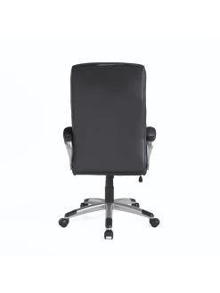Alphason Hampton Leather Office Chair - Black -Home Comprehensive UQJR5 SQ5 0000000004 BLACK SLd2