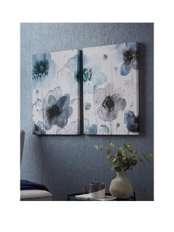 Art For The Home Painterly Poppies Canvas