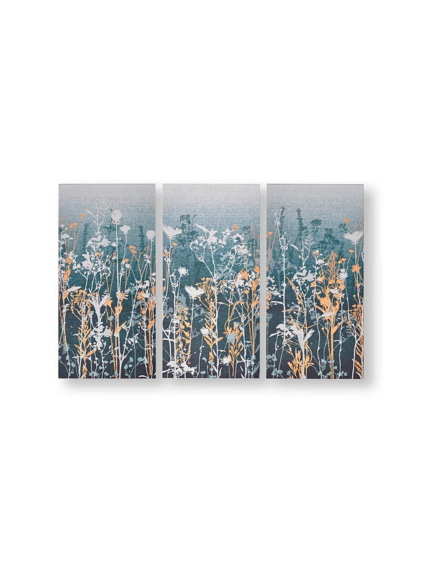 Art For The Home Wildflower Meadow Set 3 Canvas 4 Art For The Home Wildflower Meadow Set 3 Canvas - Image 2