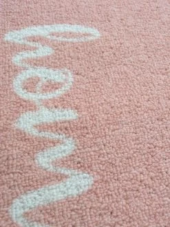 Home Runner And Door Mat Set -Home Comprehensive UQTBX SQ3 0000000063 PINK SLd