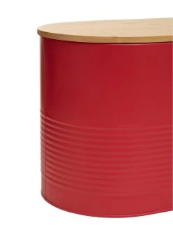 Premier Housewares Alton Red Bread Bin -Home Comprehensive UR4M7 SQ6 0000000017 RED SLd4