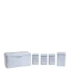Premier Housewares Marble 5 Piece Kitchen Storage Set 2 Premier Housewares Marble 5 Piece Kitchen Storage Set -Home Comprehensive UR4M9 SQ1 0000001113 MARBLE SLf