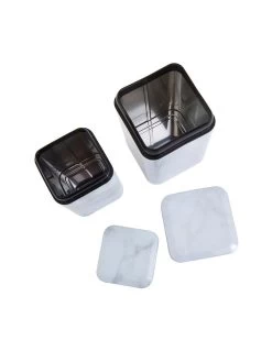 Premier Housewares Marble 5 Piece Kitchen Storage Set -Home Comprehensive UR4M9 SQ4 0000001113 MARBLE SLd2