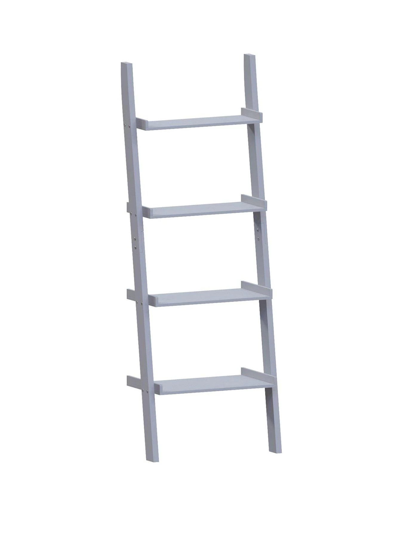 Vida Designs York 4 Tier Ladder Bookcase - Grey 4 Vida Designs York 4 Tier Ladder Bookcase - Grey - Image 2