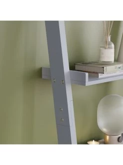 Vida Designs York 4 Tier Ladder Bookcase - Grey 12 Vida Designs York 4 Tier Ladder Bookcase - Grey -Home Comprehensive UR58W SQ6 0000000005 GREY SLd2