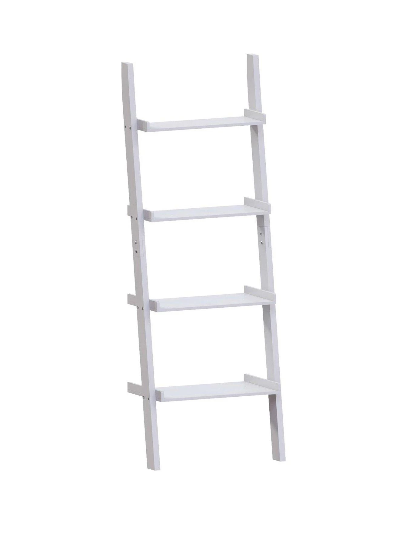 Vida Designs York 4 Tier Ladder Bookcase - White 4 Vida Designs York 4 Tier Ladder Bookcase - White - Image 2
