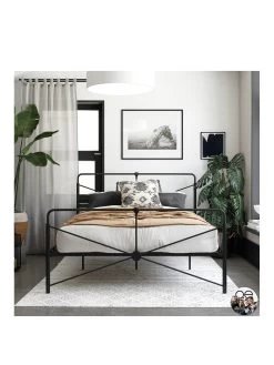 Queer Eye Leopold Metal Bed