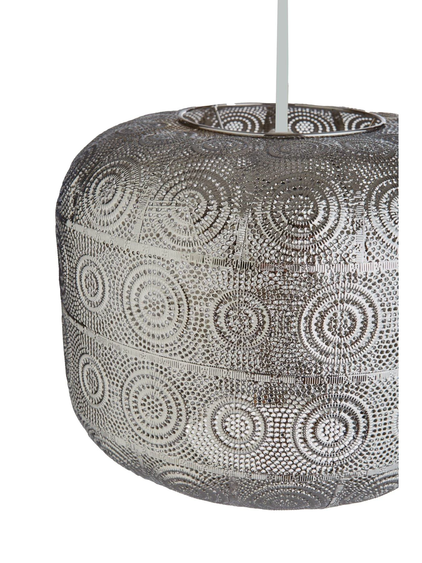 Anis Crystal Fretwork Lantern Easy Fit Shade 6 Anis Crystal Fretwork Lantern Easy Fit Shade - Image 4