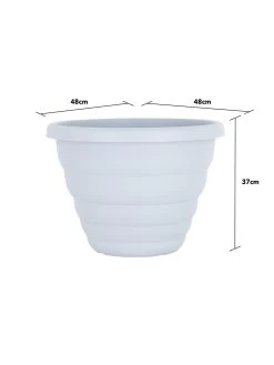 Wham Set Of 4 H344 Beehive 48cm Round Pot -Home Comprehensive UT8CZ SQ3 0000000005 GREY SLd1
